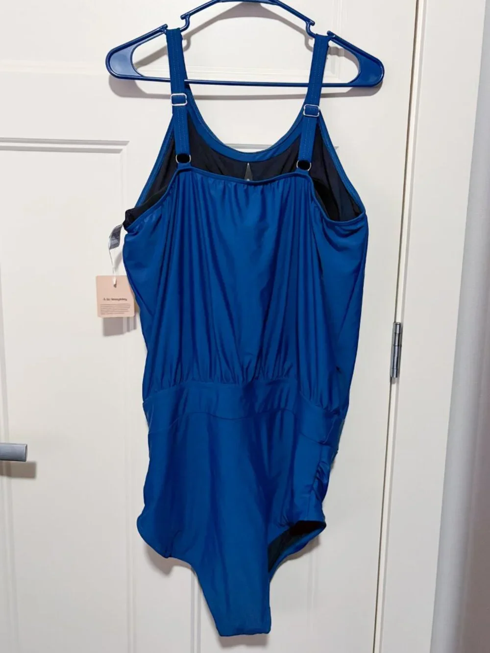 NWT BloomChic 18-20 (2X) Swim One Piece Tummy Hider - Blue - Picture 3 of 6